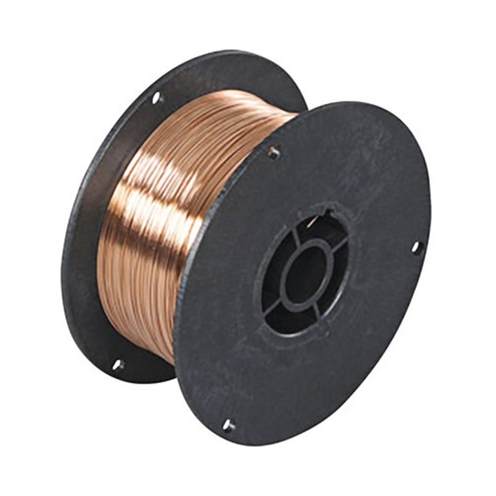 Sarma pentru sudat otel nealiat Telwin Ø0, 8mm 0, 8kg, cuprata