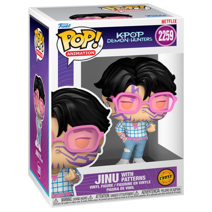 Figurina de colectie Funko POP! Kpop Demon Hunters − Jinu (CHASE) #2259