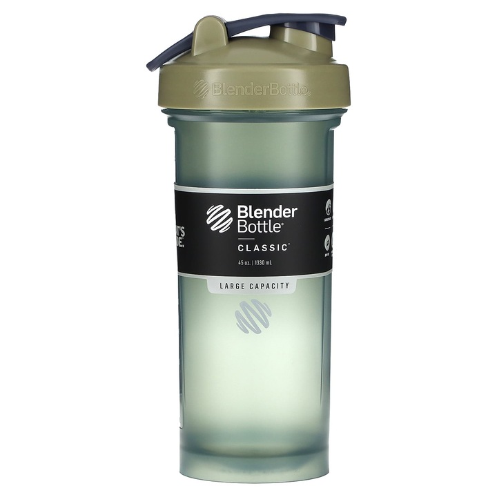 Blender Bottle Classic, 1330 ml, culoare FC Tan, pentru femei, capacitate mare