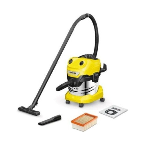 Aspirator umed-uscat KARCHER WD 4 1.628-260.0, 1000 W, capacitate 20 l, Galben