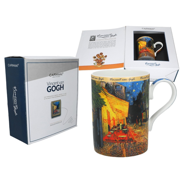 Cana CARMANI Vincent Van Gogh Cafe terrace at night 380 ml