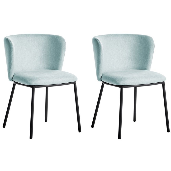 Étkezőszék kétdarabos szettben Mina Világoskék