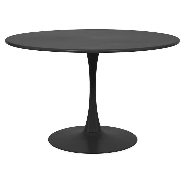 Masa rotunda gradina/terasa, Maison Mex PLEZURO, H.73.5 D.120 cm, antracit