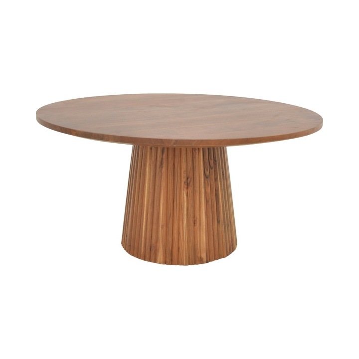 Маса за кафе Canicule II, орех, 80x80x40 см