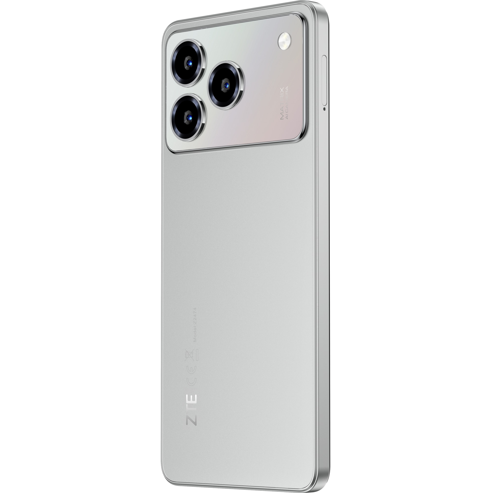 Telefon mobil ZTE Blade A76, Dual SIM, 4GB, 128GB, 4G, Polar Gray