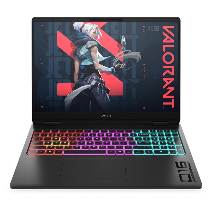 Лаптоп HP Omen Max 16-ah0076nn, CJ8M9EA#ABB.250SSD, Windows 11 Pro, 16", Intel Core Ultra 7 255HX (20-ядрен), NVIDIA GeForce RTX 5060 (8GB GDDR7), 24 GB 5600 MHz (2x12GB) DDR5, Черен