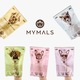 Комплект торбички за кучешки изпражнения, Mymals, 360 броя, диспенсър кокал, многоцветен, 22x33 см