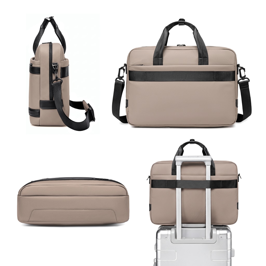 Geanta pentru laptop Arctic Hunter GWB00888 9L Cappuccino