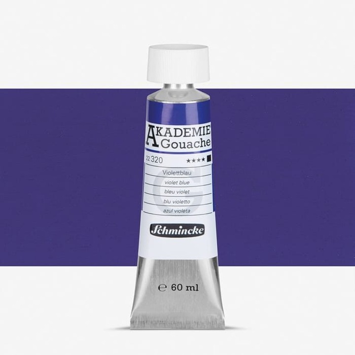 Tempera - Gouache Akademie 60 ml - Schmincke, Violet blue - 60 ml 22320011