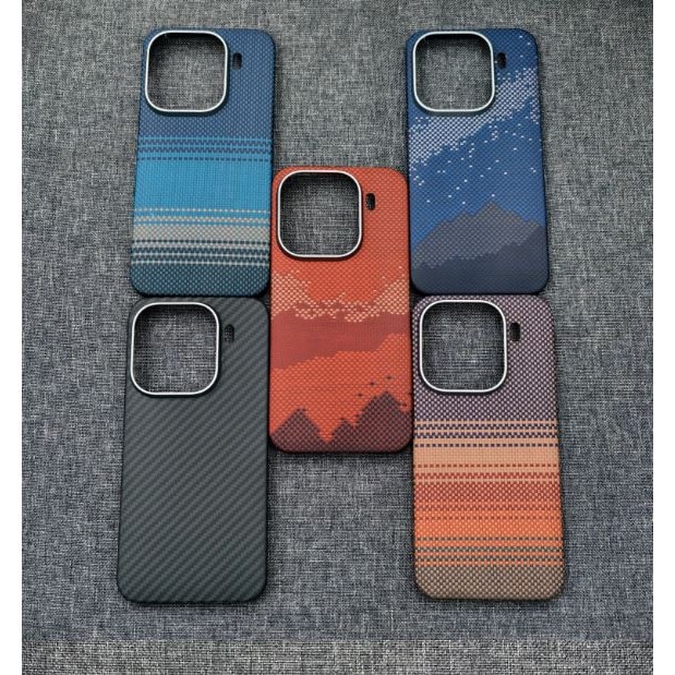 Husa de protectie Premium Tip Kevlar (fibra aramida) pentru OPPO Find X9 PRO – Magnetica, Negru