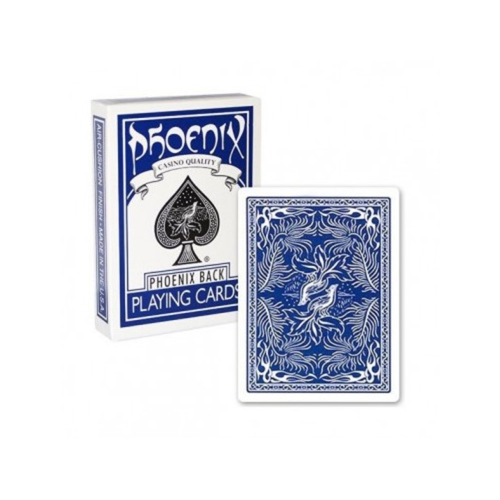 Carti de joc USPCC, Phoenix Classic Index, Albastru