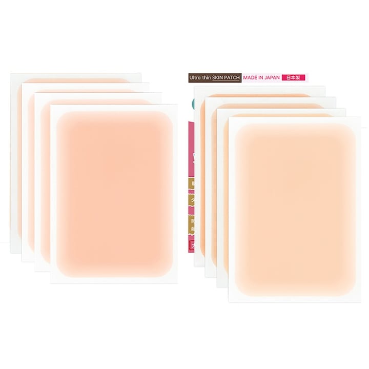 Set 8 plasturi pentru acoperirea tatuajelor, LXNZUHN, impermeabil, 13x8.5cm, tonuri de piele deschisa si naturala