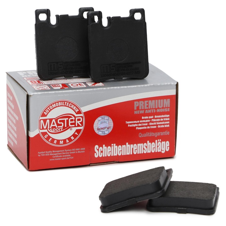 Master-Sport fékbetétek MERCEDES CLK (C208, C209, A208, A209), C, E, S, SL, 3199 cm3, 335 LE