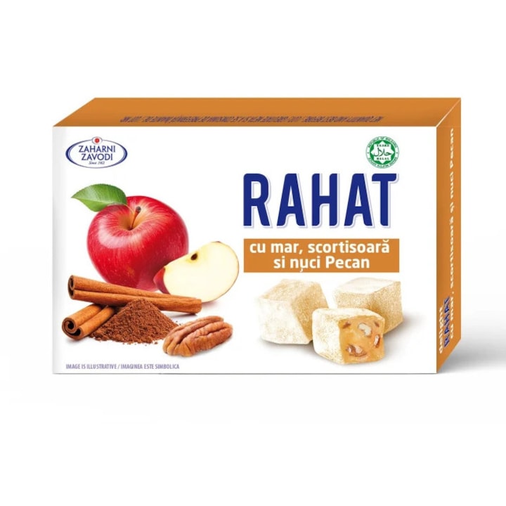 Rahat zahovi cu mar, scortisoara si nuci pecan