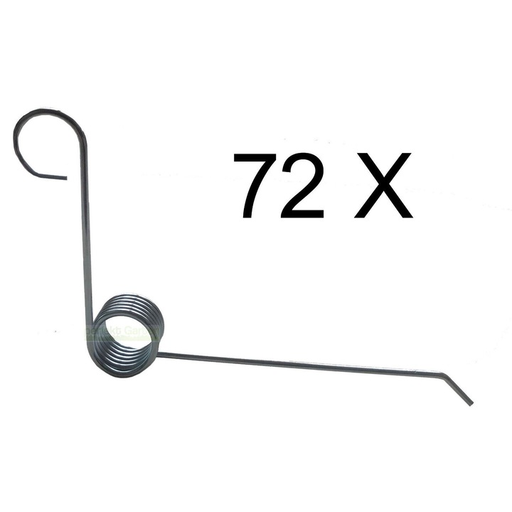 Скарификаторна дъга X 72, дъга на вентилаторна ролка за скарификатор Honda F220 / FG201 / F 220 / FG 201