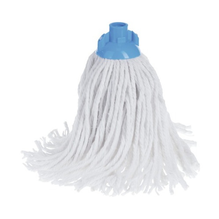 Rezerva pentru mop standard, din bumbac alb 300g