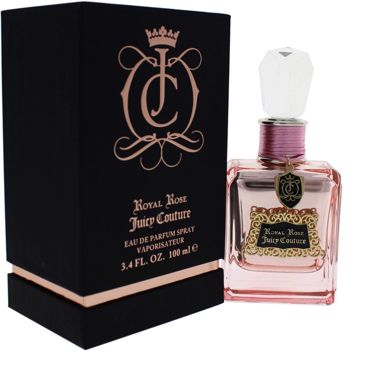Парфюмна вода за жени Juicy Couture Royal Rose, 100 мл, ориенталско-флорален, нотки на роза, тамян