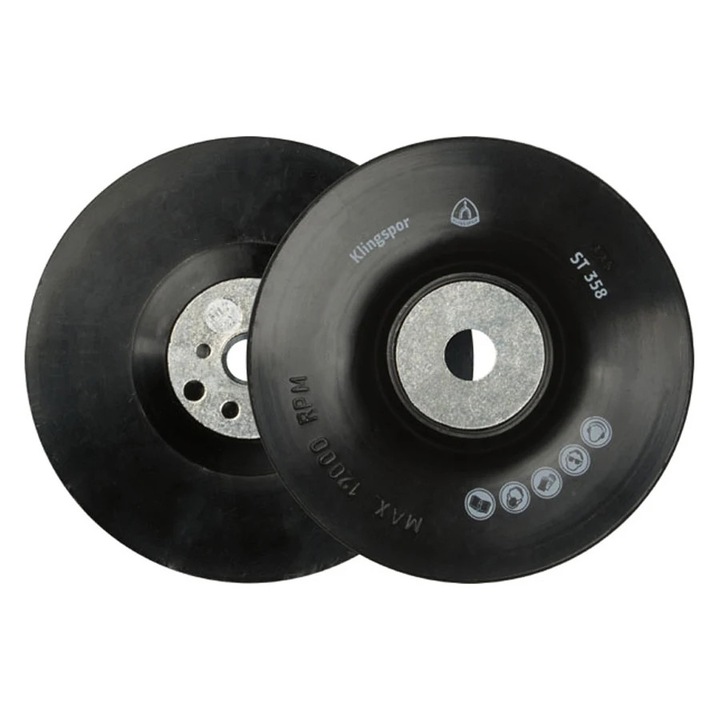 Suport pentru disc abraziv, pentru polizor unghiular, Klingspor ST 358, 150 mm
