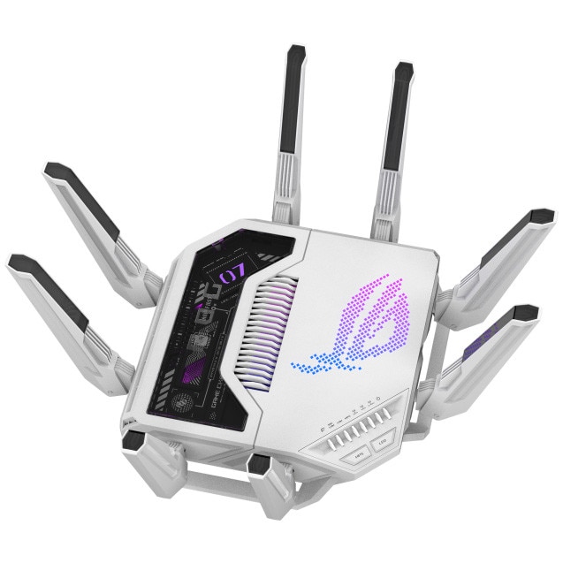 Router Gaming Wireless ASUS ROG Rapture GT-BE19000AI, BE19000, Tri-Band ...