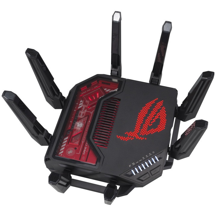 Asus Rog Multi Lan Rputer Router Gaming Wireless ASUS ROG Rapture GT-BE19000, BE19000, Tri-Band ...