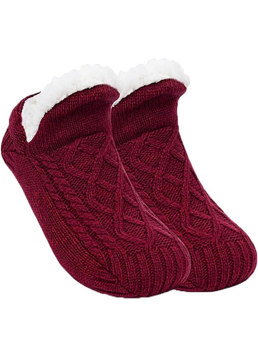 Sosete groase, WHCPCYO, lana, antiderapante, groase, 35-39