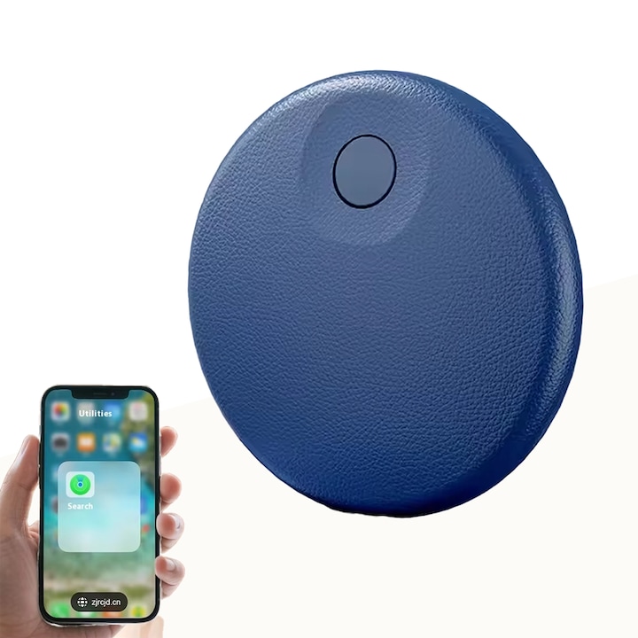 Smart Tags, alternativa AirTag, tag localizare, compatibil cu Apple Find My, optiuni colorate, detectoare de obiecte, ip67, Albastru