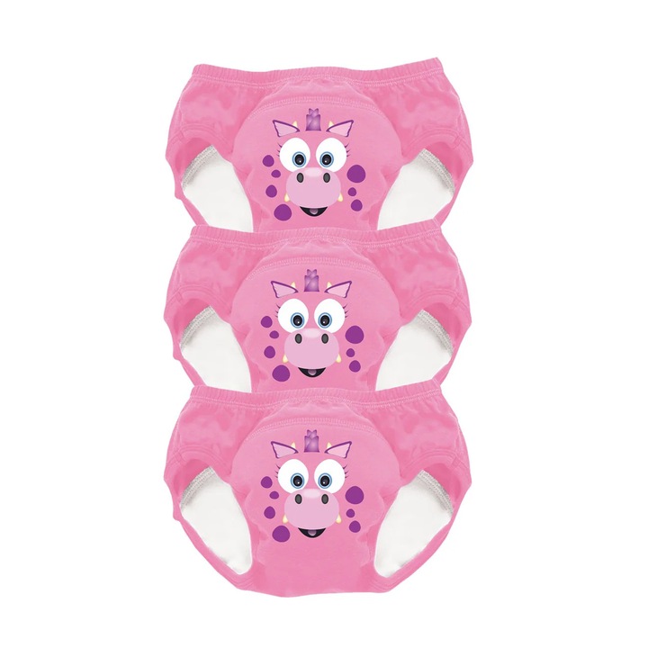 Set de 3 chilotei de antrenament My Carry Potty, bumbac, 18-24 luni, multicolor