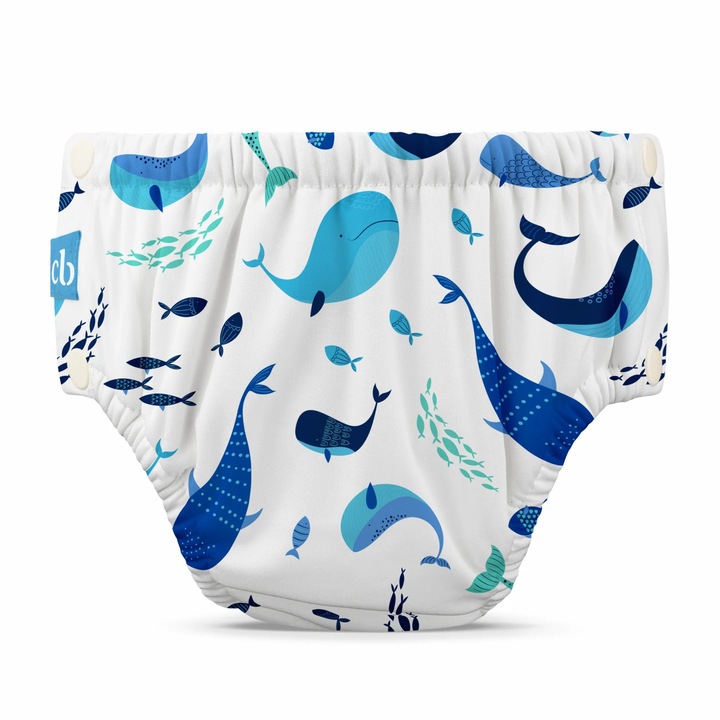 Chilotei de inot Charlie Banana, L, Whale, reutilizabili, bumbac