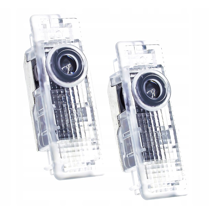 Комплект 2x LED Прожектори Лого BMW, HD+, 6W, Plug&Play, Водоустойчиви