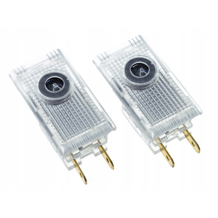 LED проектори за врати, LEDprojektor, комплект 2 броя, 14W, 12V, HD, за Opel