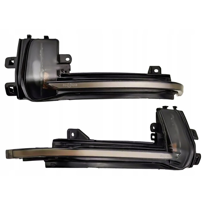 Комплект 2x Динамични LED мигачи за огледала Audi A3, A4, A5, 24 LED, 20,7x6,0cm