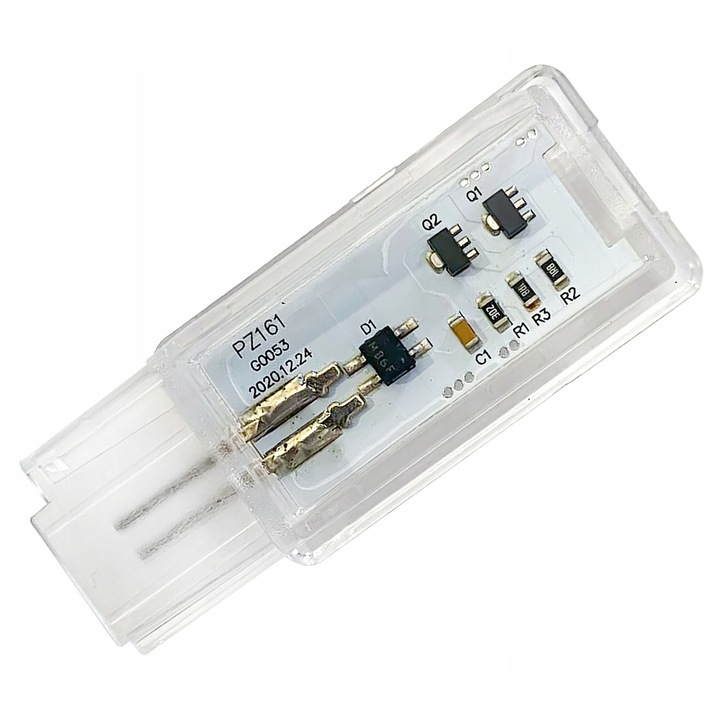 LED лампа за багажник, интериор и врати, LEDпроектор, 18 диода, студено бяла, 5,5x2,9см