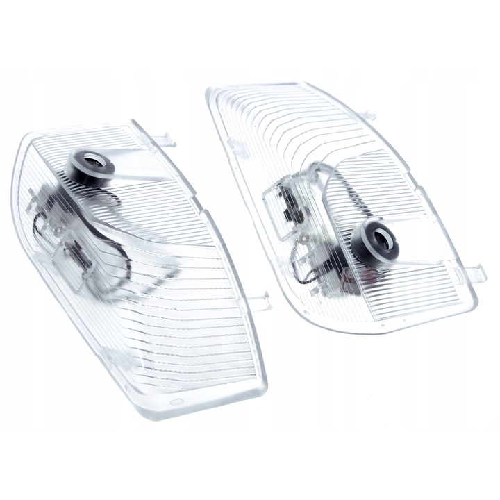 Set proiectoare LED cu logo pentru Mazda 6, 2 bucati, HD, 14W, 12V, montaj rapid