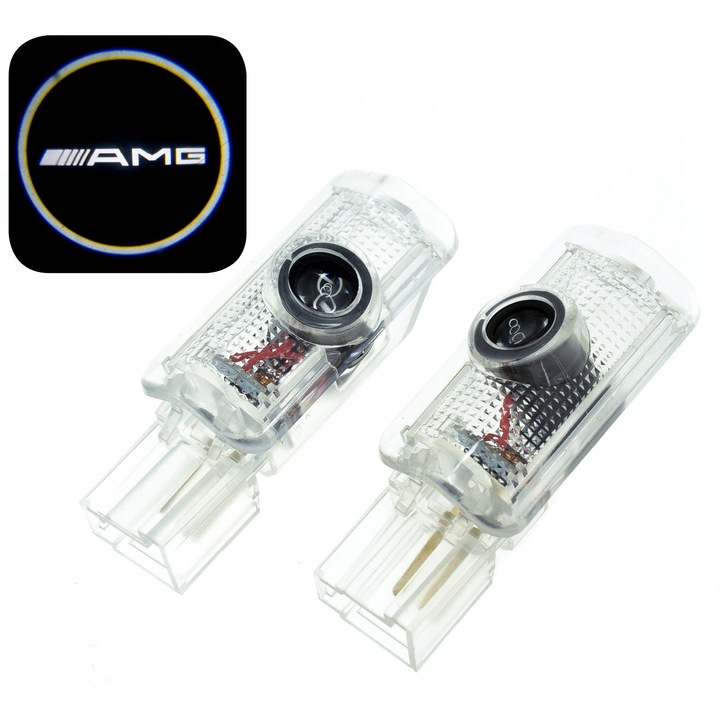 LED прожектори за Mercedes-Benz, LEDпроектор, комплект 2 броя, HD, 14W, 12V, водоустойчиви