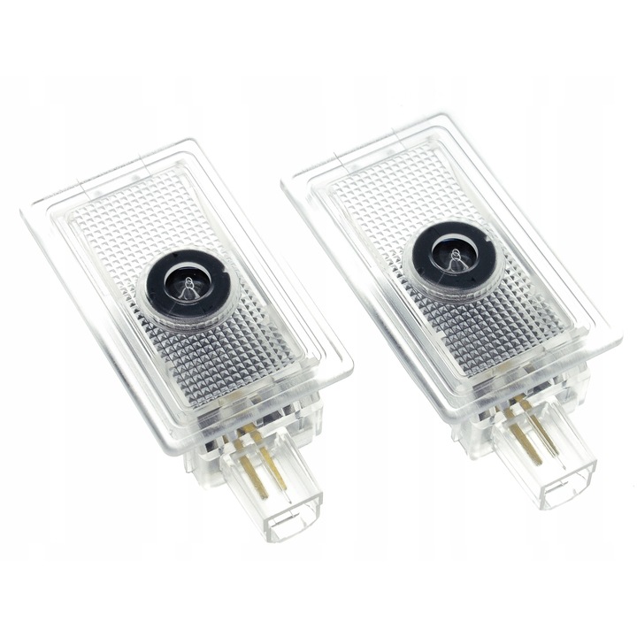 Комплект LED прожектори с лого за автомобилни врати, LEDпроектор, HD, 14W, 12V, за Chrysler 300C