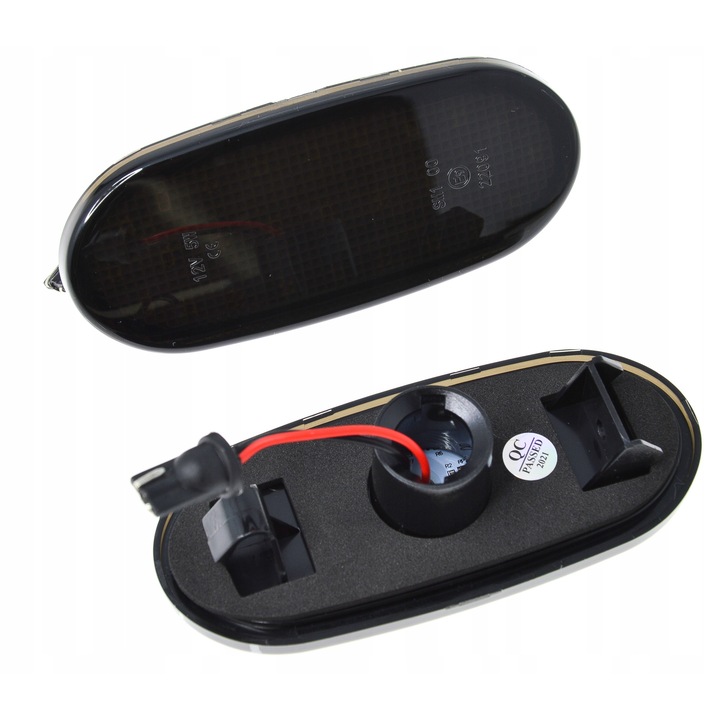 Комплект 2 LED мигача, LED проектор, динамични за Volkswagen Crafter и Mercedes-Benz Sprinter, 10,5x4,5см