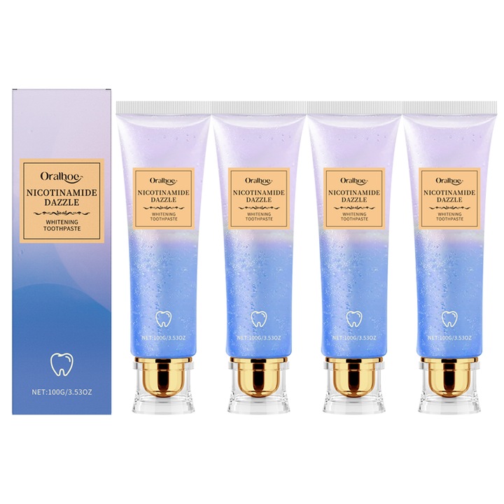 Mindennapi tisztító fogkrém, 100g x 4 darab, többszínű