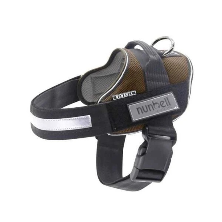 Ham pentru caini, Nunbell, marimea 5, material respirabil, Maro