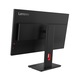 Монитор LED Lenovo ThinkVision T32UD-40, 31.5", 4K UHD (3840x2160), IPS, 60Hz, 4ms (GtG), Low Blue Light, USB-C (DP Alt Mode / PD 100W), RJ45, Daisy Chain, HDMI 2.1, DP 1.4, USB Hub, Pivot, Height Adjust, Swivel, VESA 100x100mm, Черен