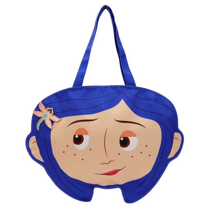 Válltáska Coraline pénztárcával, Loungefly, többszínű