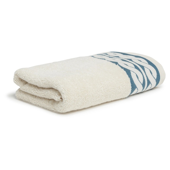 Prosop MOVE COSY KNITS 50x100cm, turcoaz inchis