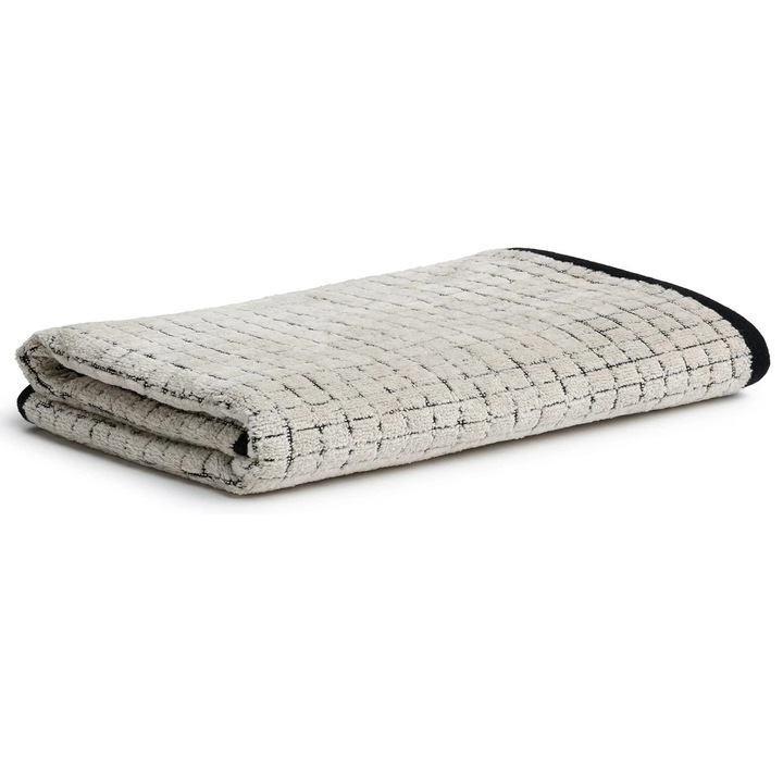 Кърпа EDEN MOVE, 80x150см, дизайн каре, 80% памук/20% лен