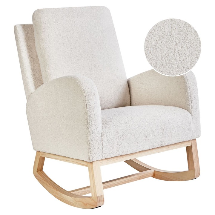 Hintaszék Alsta Buklé Törtfehér