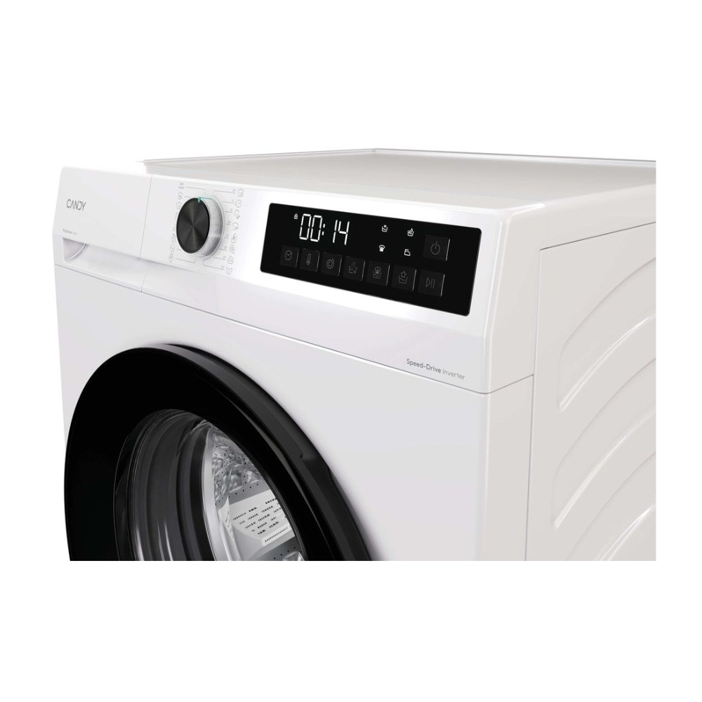 Masina de spalat rufe Candy ProWash 300, 9 kg, 1351 rpm, alba, tehnologie AI Silent Motion