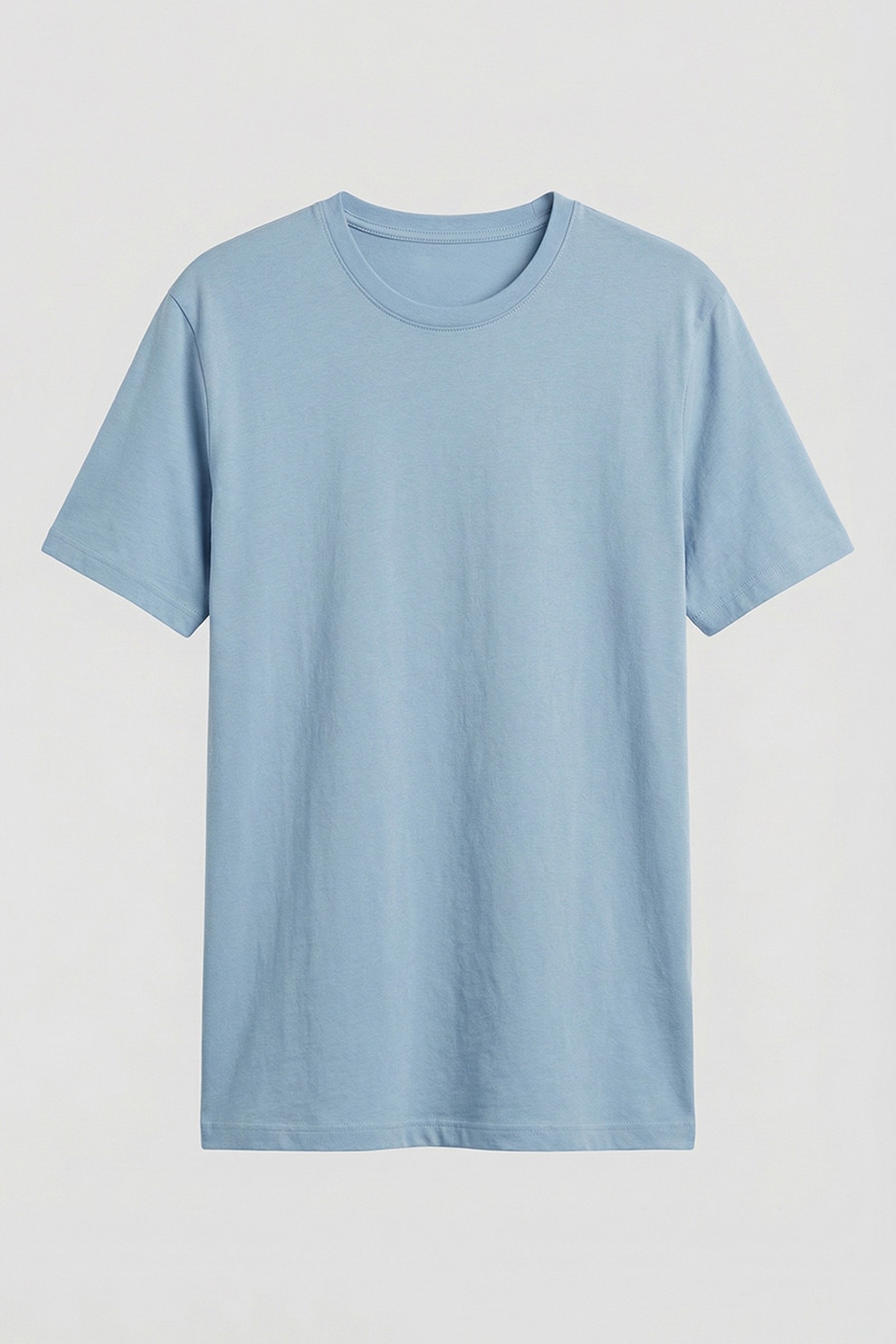 LC WAIKIKI, Tricou regular fit Classic, Albastru deschis, M