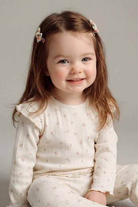 LC WAIKIKI, Trening cu model floral, Crem, 92-98 CM