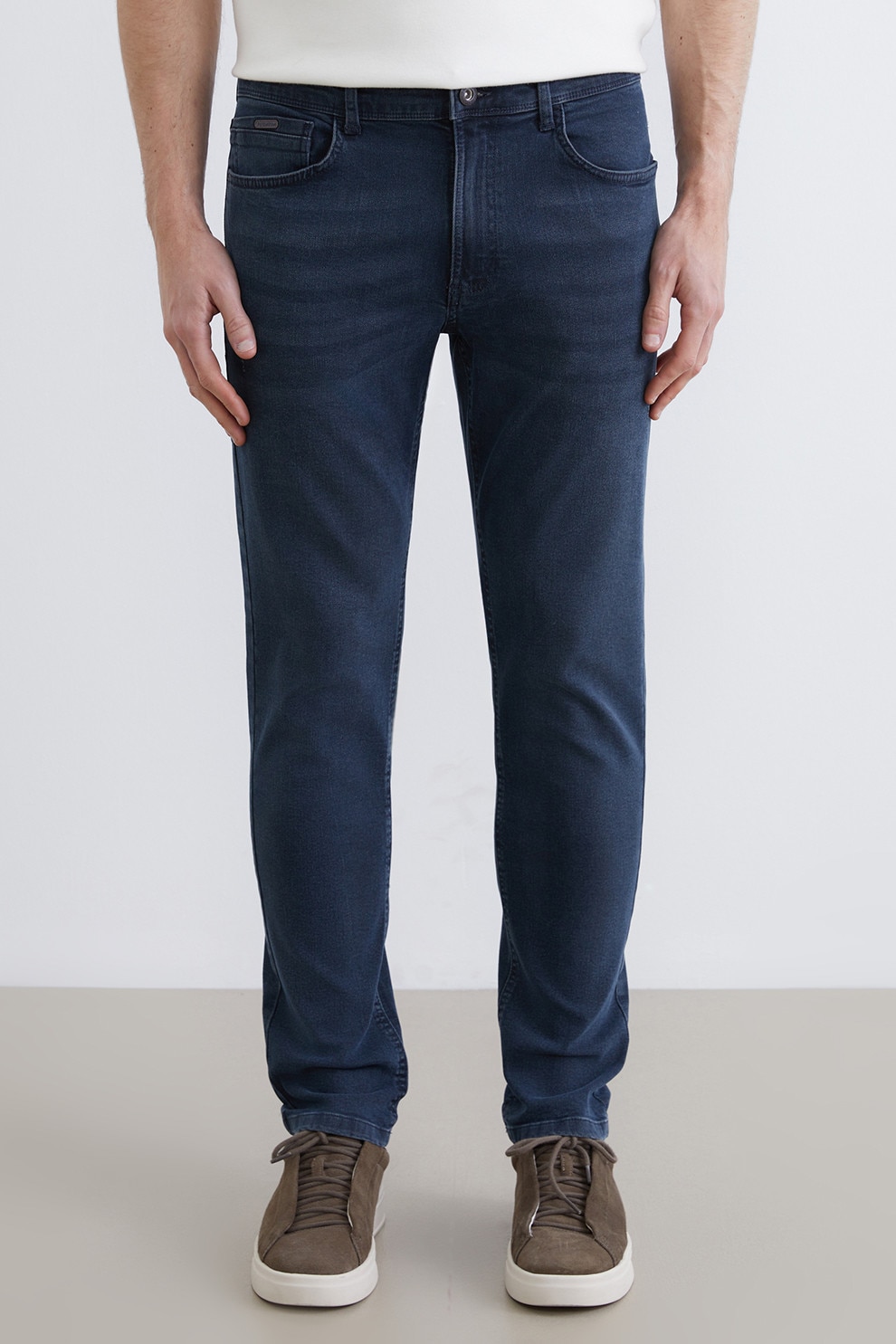 LC WAIKIKI, Blugi regular-fit, Albastru inchis, 34