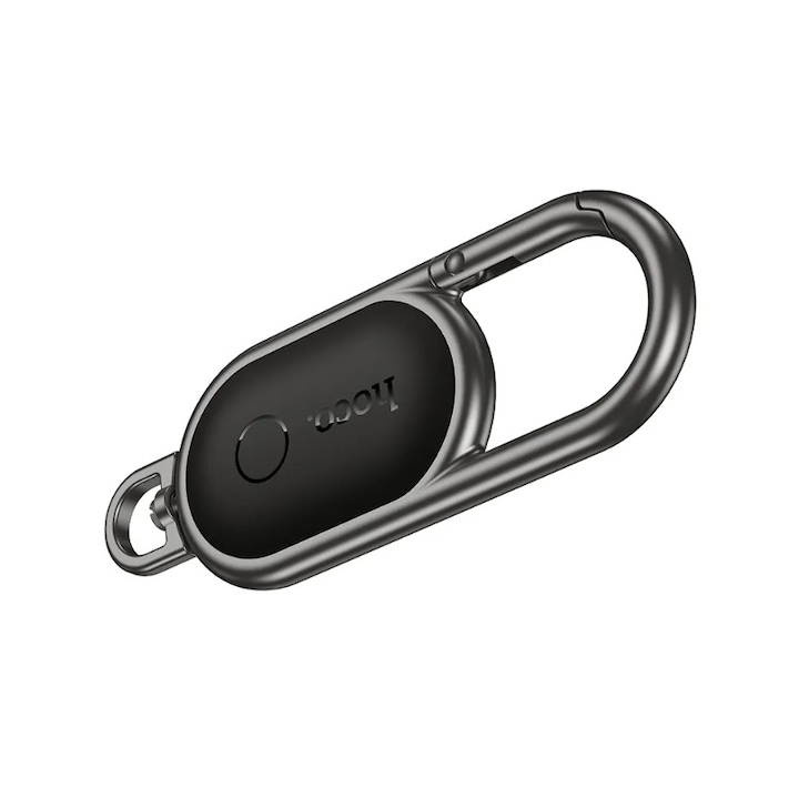 Dispozitiv Anti Pierdere Hoco E91J, Localizare Inteligenta Find My, Tip breloc, Negru