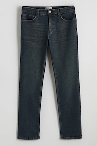 LC WAIKIKI, Blugi regular fit cu aspect decolorat, Albastru ultramarin, 30