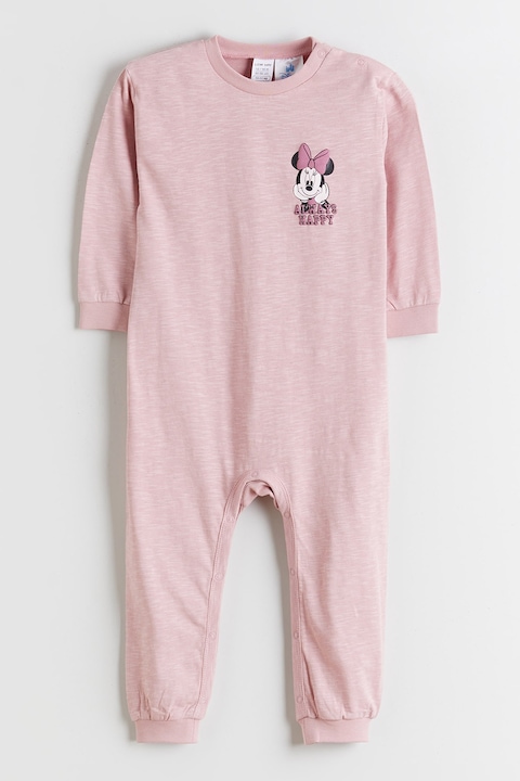 LC WAIKIKI, Salopeta cu imprimeu cu Minnie Mouse, Roz prafuit